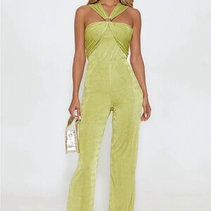 Wide leg jumpsuit